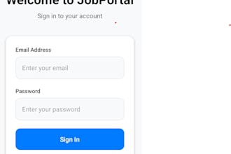 develop a professional mobile app for android and ios using react native