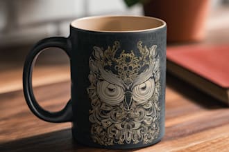 create a mug or coffee mug design