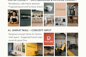 style your brand or space using moodboards and color themes