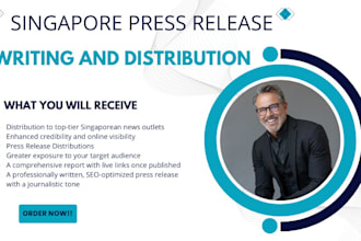 do singapore press release writing and distributions to singapore media outlets