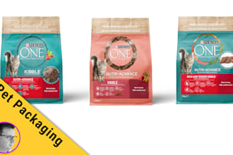 design packaging and label designs for pet products