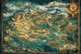 draw a custom map for fantasy
