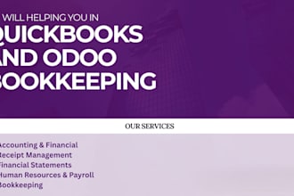 do bookkeeping on quickbooks and oddo