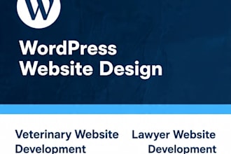 create a professional wordpress website for your business