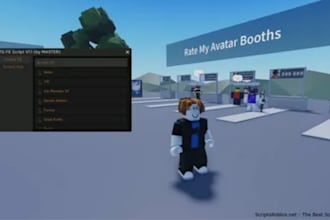 design mobile optimized roblox UI for simulators tycoons and  roleplay games