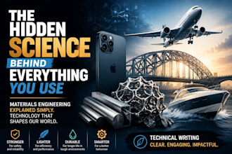 write technical and scientific articles with research
