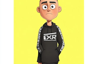 custom cartoon illustration and cartoon character for you
