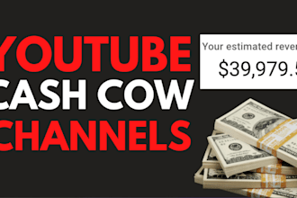 create cash cow youtube cash cow automation cash cow channel cash cow video