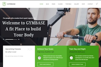 design wix health and fitness coach website personal trainer website gym website