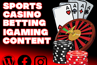 write SEO igaming content