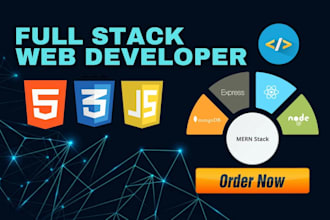 develop frontend and backend with react, node, mongodb