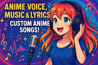 produce anime voice over anime music anime lyrics anime style song