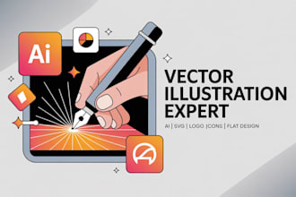 create or edit vector graphics in adobe illustrator