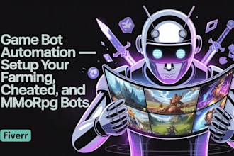 create you discord bot with game API and ai integration