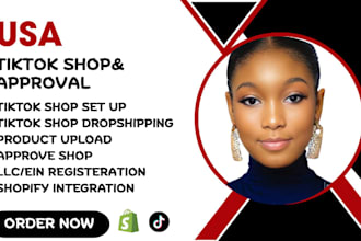 setup tiktok shop business create USA tiktok shop and register llc