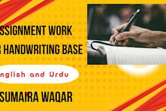 do assignment base work