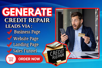 credit repair leads cre dit repair website credit repair automation sales funnel