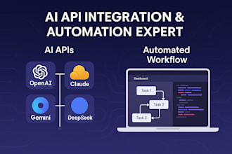 build custom ai api integration, agents and automations