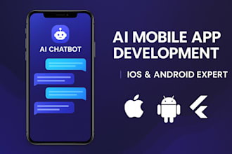 do ai mobile app development for ios, android or cross platforms