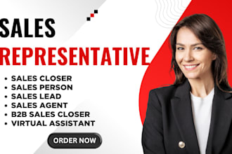 be your high ticket sales closer sales representative salesperson sales agent