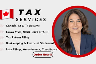 file canada t2 t1, UK ct600, form 1120, 1040, 5472, 1065, tax return
