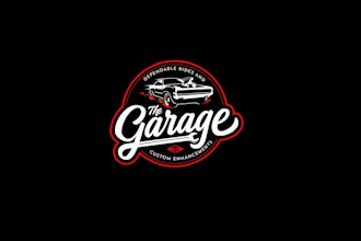 design vintage style automotive mechanic logo