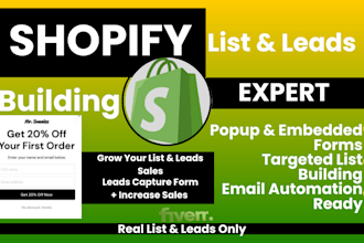 build a targeted email list and targeted b2b lead generation for email marketing