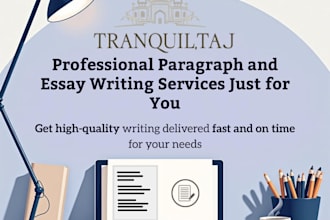 write essay ,paragraph for school and academic content