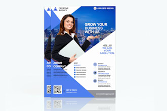 create stunning event flyer, business flyer, food flyer