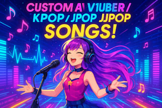 make an anime opening song vtuber song anime twitch song kpop jpop idol song