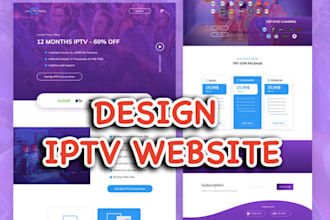 create a responsive iptv website, rebrand your iptv app, iptv reseller, tivimate