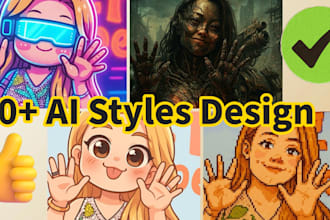turn your photo into over 50 ai cartoon styles