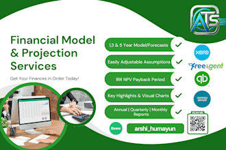 prepare financial projections, forecasts, financial models, and business plans