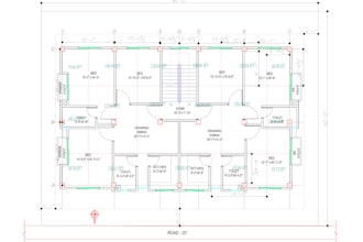redraw 2d floor plan for real estate agent