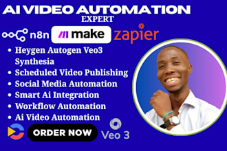 fix ai video automation using n8n creatomate, make com for youtube cashcow