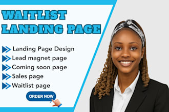 design coming soon page waitlist landing page redesign page