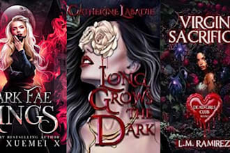 design dark romance book cover fantasy book ebook cover  gay romance cover art