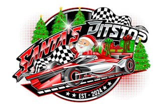 design proffesional christmas logo