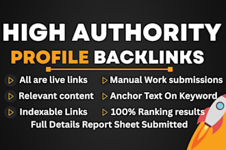 do create high authority dofollow profile backlinks
