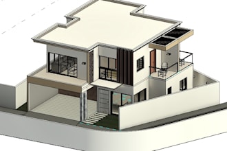 modelos de arquitectura en revit