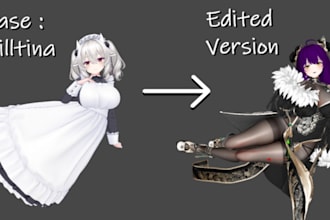 edit your vrchat avatar for you