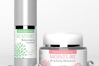 design your cosmetic labels, packaging, and box