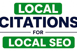 build local citations for local SEO