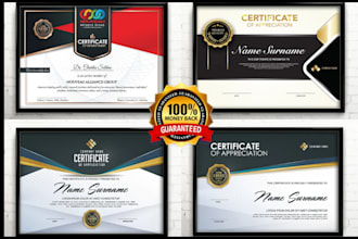 do certificate design, gift certificate, certificate award