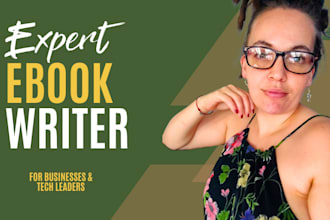 write a business or tech ebook with research and citations