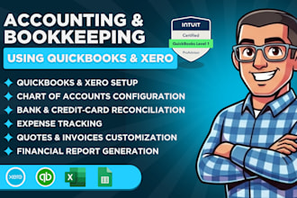 do quickbooks bookkeeping cleanup setup and financial reports
