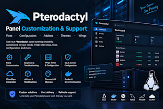 customize, fix, and configure your pterodactyl panel