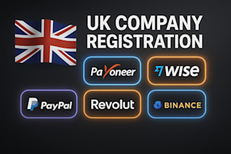 do uk company registration,and uk bank accounts registration