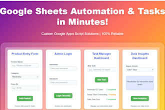 automate your business tasks by google app script automation