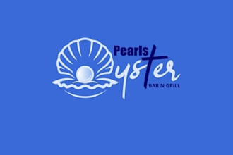 create an awesome pearl logo design for your business in 12 hours
